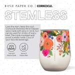Corkcicle x Rifle Paper Co. Stemless Wine Tumbler
