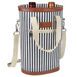 Insulated Wine Tote for Travel and Picnics