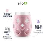 Ello Cru 17oz Stemless Wine Glass Set, 6 Pack