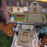 Insulated 6 Bottle Wine Carrier Tote Bag