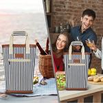 Insulated Wine Tote for Travel and Picnics