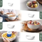 Ceramic Mixing Bowls Set of 4 for Serving