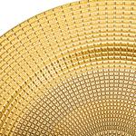 Gold Charger Plates Set for Dinner and Events