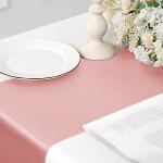 Rose Gold Satin Table Runner 5-Pack for Events