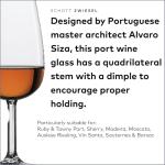 ZWIESEL GLAS Port Wine Glasses Set of 6 | Best Dessert Wine Glasses & Affordable Luxury Crystal Stemware