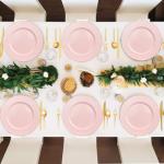 13" Pink Charger Plates Set of 6 for Parties