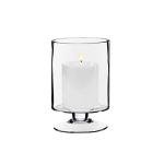 Elegant Glass Hurricane Candle Holder for Weddings