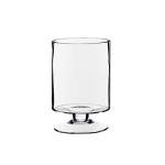 Elegant Glass Hurricane Candle Holder for Weddings