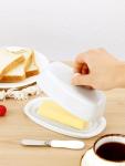 Ceramic Butter Dish Set with Lid and Knife