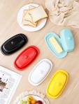 Ceramic Butter Dish Set with Lid and Knife