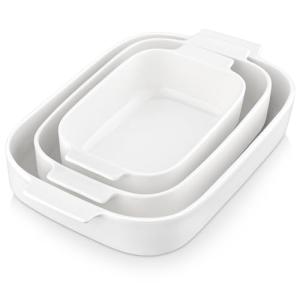 Porcelain Casserole Dishes Set for Baking