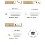 Porcelain Casserole Dishes Set for Baking