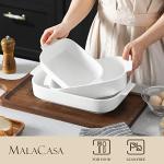 Porcelain Casserole Dishes Set for Baking