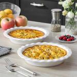 Ceramic Pie Pan Set - 9 inch, Non-Stick