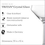 ZWIESEL GLAS Pure Martini Glasses - Set of 6