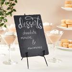 6-Pack Mini Slate Serving Boards with Chalk