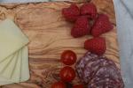 Rustic Olive Wood Charcuterie Board - 16" Long