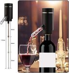 Automatic Electric Wine Aerator and Dispenser, Matte Black