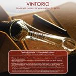 Vintorio Premium Wine Aerator Pourer - Black