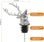 Stainless Steel Deer Head Wine Pourer
