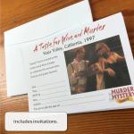 Wine & Murder Mystery Party Game for Fun Nights