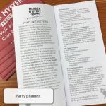 Wine & Murder Mystery Party Game for Fun Nights