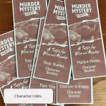 Wine & Murder Mystery Party Game for Fun Nights