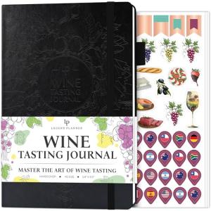 Wine Tasting Journal – Eco-Friendly Leather Notebook