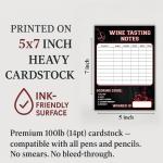 Wine Tasting Scorecard Kit for Fun Nights