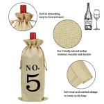 Jute Wine Bags for Blind Tasting - Set of 10
