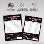 Wine Tasting Scorecard Kit for Fun Nights