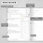 Wine Tasting Journal – Eco-Friendly Leather Notebook