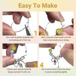 50 Sets of Custom Wine Glass Charms