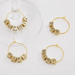 50 Sets of Custom Wine Glass Charms