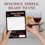 Wine Tasting Scorecard Kit for Fun Nights