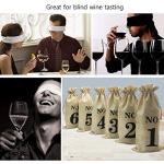 Jute Wine Bags for Blind Tasting - Set of 10