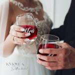 Mr. and Mrs. Wine Glasses Gift Set 2025