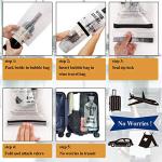 4-Pack Reusable Wine Bags for Safe Travel