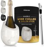 Homeries Marble Wine Chiller Bucket - Gloss White