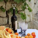 3 Heart Wine Bottle Stoppers for Freshness & Decor
