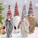 Cute Gnome Wine Bottle Toppers for Holiday Decor