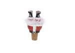 Mrs. Claus Wiggle Legs Wine Bottle Stopper