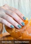 Ohora Green Cream Leaf Gel Nail Strips