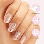 Dashing Diva Crystal Clear Nail Strips - 32 Wraps