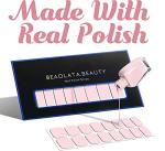 Sweet Pink Nail Polish Strips - 32PCS Set