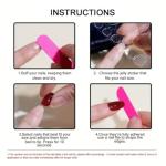 Colorful Almond Press-On Nails with Fun Designs