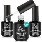 Beetles Matte Gel Top Coat & Base Coat Set
