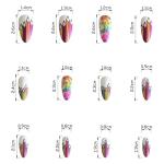 Back to School Matte Almond Press-On Nails 24Pcs