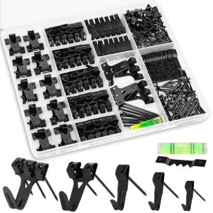 KURUI Picture Hanging Kit - 385Pcs Complete Set