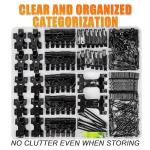 385-Piece Picture Hanging Kit with Heavy Duty Hooks